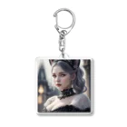 ZZRR12の「猫耳の魔女の叡智と冒険」 ： "The Wisdom and Adventure of the Cat-Eared Witch" Acrylic Key Chain