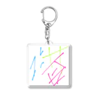 紫音ルル様 国宝コレクションの飛田新地時計塔 Acrylic Key Chain