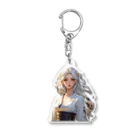 pe_taroのArt和服美女！ Acrylic Key Chain