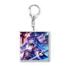 miketherockの武装美女 Acrylic Key Chain