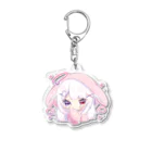 みなづき。のうさ耳パーカーちゃん(めそめそ) Acrylic Key Chain