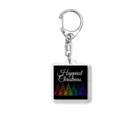 LGBTQ MianのHappiest Christmas Acrylic Key Chain