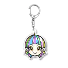 🌈スーパーラッキィ🌈のぷりずむ Acrylic Key Chain