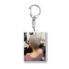 BOSEjoshiの床屋坊主女子 Acrylic Key Chain