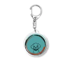 sloth_giraffeの可愛い子犬 Acrylic Key Chain