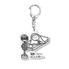 もふもふもんすたぁのもんすたぁのお願い Acrylic Key Chain