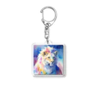 3tomo6's shopの百獣の王ライオン Acrylic Key Chain