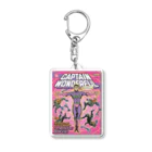 jimmy COMICSのキャプテンワンダフル comic cover MYSTIC Acrylic Key Chain