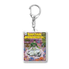 jimmy COMICSのキャプテンワンダフル comic cover CURE Acrylic Key Chain