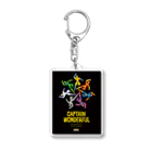 jimmy COMICSのキャプテンワンダフル power circle Acrylic Key Chain