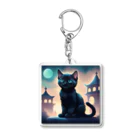 1shina2の夜猫 Acrylic Key Chain