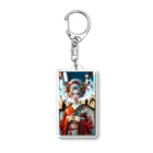 Modern Masteryの和洋折衷クリスマス Acrylic Key Chain