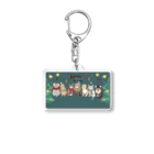 HanaChannel_hogonekoLifeのHana Channelクリスマスグッズ2023 Acrylic Key Chain