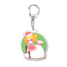 盲目百貨店のクリスマスガール Acrylic Key Chain