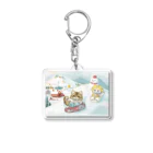 猫のきぬくんのお店のレオくん　雪山ツアー Acrylic Key Chain