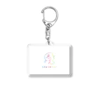 Chikyu-yueiのちきゅうゆうえいlogo Acrylic Key Chain