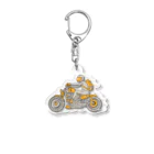 77Artcoのcafe racer#1 Acrylic Key Chain