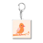 スプラッシュルークのかわいい小鳥のイラストグッズ Acrylic Key Chain