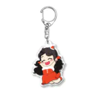 いちごいちえのクリスマス限定 ミニキャラ Acrylic Key Chain