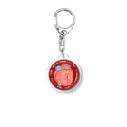 雁花工房（寄付アイテム販売中です）の血液サラサラのお薬飲んでます Acrylic Key Chain