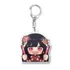 和花葉ちるの和花葉ちるの応援キーホルダー Acrylic Key Chain