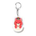 chi-bitの閻魔様にゃらぬエンニャ様 Acrylic Key Chain