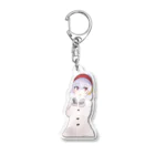 緑野アイスの雪ちゃんキーホルダー Acrylic Key Chain