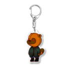 annetmiiのトラタヌ Jacket Acrylic Key Chain