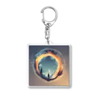 the blue seasonの時空の円環 Acrylic Key Chain