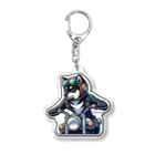 シバライダーロードの柴ライダーロード Acrylic Key Chain