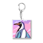 genki121227のお茶目なペンギン Acrylic Key Chain