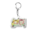 みゆ左衛門のほんわかしよう Acrylic Key Chain