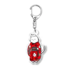 キモノネコの【キモノネコ】かのこちゃん Acrylic Key Chain