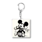 syumpのThe first Mickey Mouse and Marcel Duchamp. Acrylic Key Chain