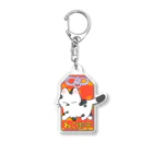 🦭mechanism🦭のねこみくじおまもり ぶちねこ Acrylic Key Chain