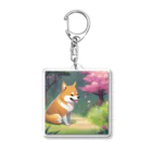 tagosakunのゆるしば Acrylic Key Chain