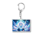 卯月なのかのCrystal Journey　〜美麗で神聖、どこか厳かな結晶の旅〜　No.3「眠れる氷の女王」 Acrylic Key Chain