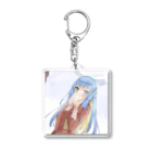 sizukunosoraの着物雫さん 初詣 Acrylic Key Chain