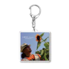 MITSUNORI OFFICIAL SHOPのひまわり ジャケット Acrylic Key Chain