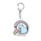 音とピアノの萬屋ふせてつのふせてつ公式ロゴ Acrylic Key Chain