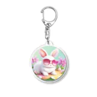 〜たけしゃんのお店〜のうさぎサングラス② Acrylic Key Chain