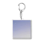 しし座の方角の夕刻の月 Acrylic Key Chain