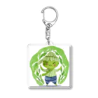 にんにんにんじゃの抹茶の小人 Acrylic Key Chain