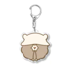 アルパーカーのアルパーカーくん、オシャレ帽子 Acrylic Key Chain