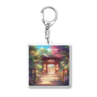 jampackの【風景】寺院 Acrylic Key Chain