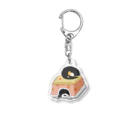 新人Vtuber/天屋鳥（あまやどり）ぴーたま🐧のコタツでまったりコウテイペンギン親子 Acrylic Key Chain