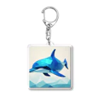 Spitz99のイルカ Acrylic Key Chain