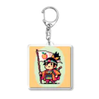 Ai_momotaro_diaryのMOMOTARO8bit Acrylic Key Chain