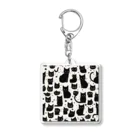 maonyaのぶち猫 Acrylic Key Chain