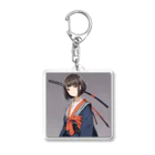 中原ひろふみのSAMURAI女史 Acrylic Key Chain